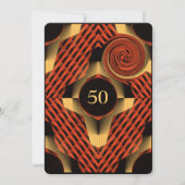 Party Red Einladung (Vorderseite)