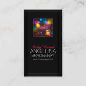 Party Rental Tableware Dekor Ballonmaterial Visitenkarte (Vorderseite)