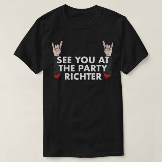 Party Richter T-Shirt (Design vorne)