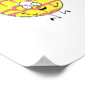 Party-Ring, lustiges Cookie-Thema Poster (Ecke)