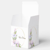 Party Rosa Lily Blume Golden Frame Schöne Geschenkschachtel (Geöffnet)