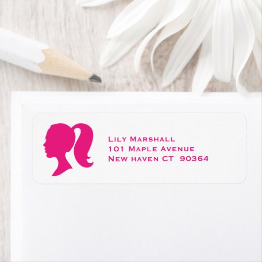 Party Rosa Rücksendeadresse (Insitu)