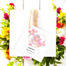 Party Rosa Tee Rose Gold Teapot Geschenkanhänger