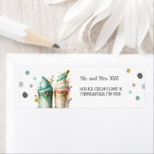 Party-Rücksendeadresse von Eiscreme (Insitu)