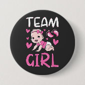 Party-Runde-Set-Team für Frauen Button (Vorderseite)