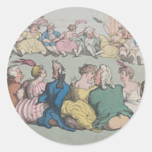 Party - Rundkleber für Schreibwaren Runder Aufkleber (Vorderseite)