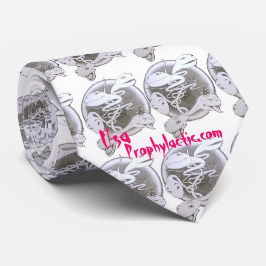 Party-Samenzellen-Krawatte Krawatte (Gerollt)