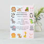 Party Save The Date (Stehend Vorderseite)