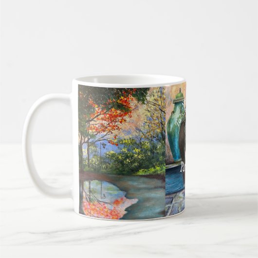 Party Save the Date Tiki Bar Hut Shack Kaffeetasse (Links)