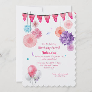 Party Scene-Einladung Einladung