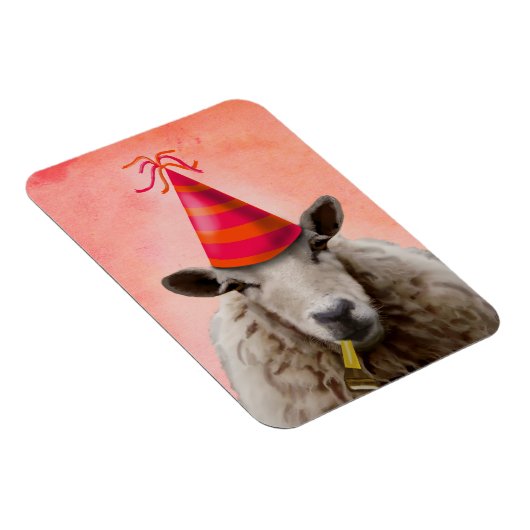Party Schafe 2 Magnet (Rechte Seite)