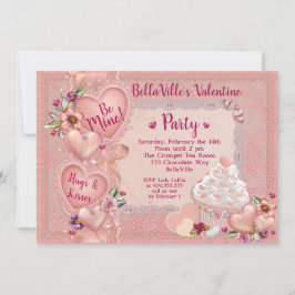 Party Schatzvalentines Tages Einladung
