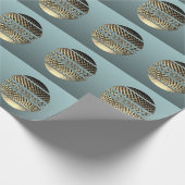 Party-Scheidung Geschenkpapier (Ecke)