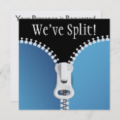 Party Scheidung - SRF Einladung (Vorne/Hinten)