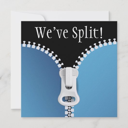 Party Scheidung - SRF Einladung (Vorderseite)