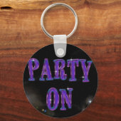 Party Schlüsselanhänger (Vorderseite)