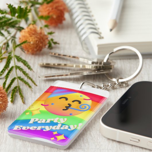 Party Schlüsselanhänger (Vorderseite rechts)