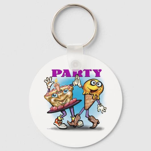 Party Schlüsselanhänger (Vorderseite)