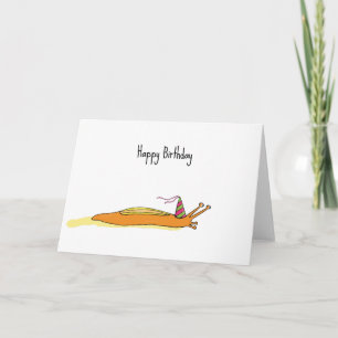 Party-Schnecke Karte
