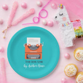 Party-Schreibmaschine buchen Pappteller (Party)