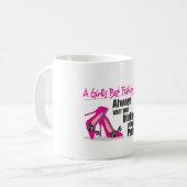 Party Schuhe Kaffeetasse (Vorderseite Links)