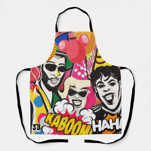 Party Schürze (Vorderseite)