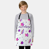 Party-Schürze für hübsche Blume Schürze (Getragen)