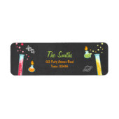 Party "Science Return Address Label Experiment Lab (Vorne)