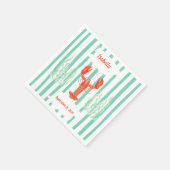 Party "Seafood Boil" - Brunch in der Lobby Serviette (Ecke)