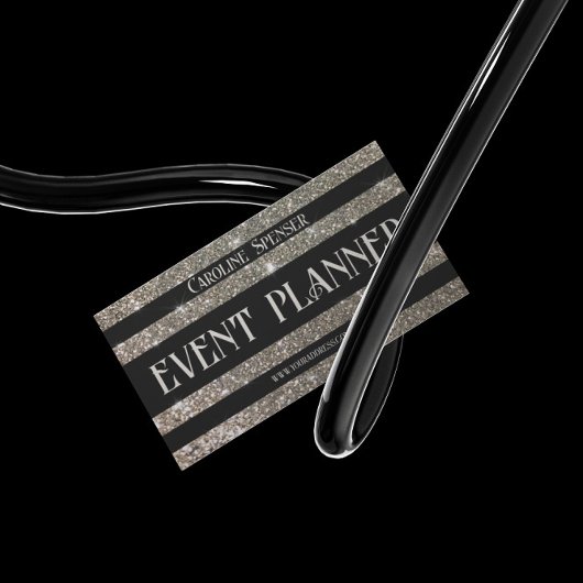 Party-Service für Veranstaltungsplaner, Creative D Visitenkarte