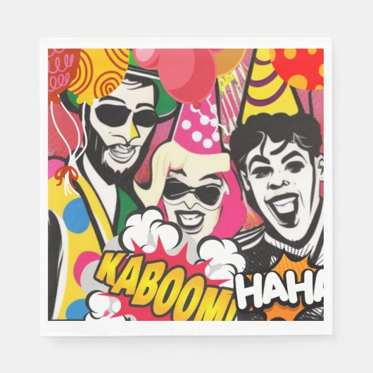 Party Serviette (Vorderseite)