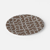 Party-Servietten aus dem Reitpferd Pappteller (Schrägansicht)