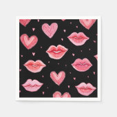 Party Servietten Glücklicher Valentinstag (Vorderseite)