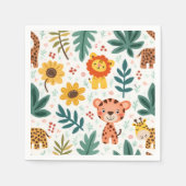 Party Servietten Kindergeburt (Vorderseite)