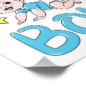 Party-Set für das weibliche Geschlecht Poster (Ecke)