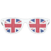 Party Shades British Sunglasses / Union Jack Flag Partybrille (Vorderseite)