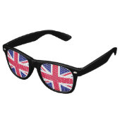 Party Shades British Sunglasses / Union Jack Flag Partybrille (Schrägansicht)