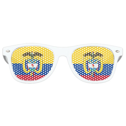 Party Shades & Colombia Sonnenbrille /kolumbianisc (Vorderseite)