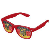 Party Shades & Germany Sonnenbrillen / Deutsche Fl (Schrägansicht)