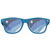 Party Shades Sonnenbrille mit Flagge von Columbia, (Vorderseite)