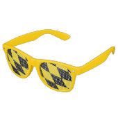 Party Shades Sonnenbrillen mit Münchner Flagge (Schrägansicht)