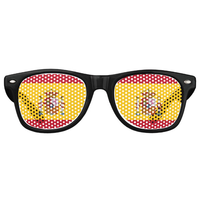 Party Shades & Spain Sonnenbrillen / Spanische Fla (Vorderseite)