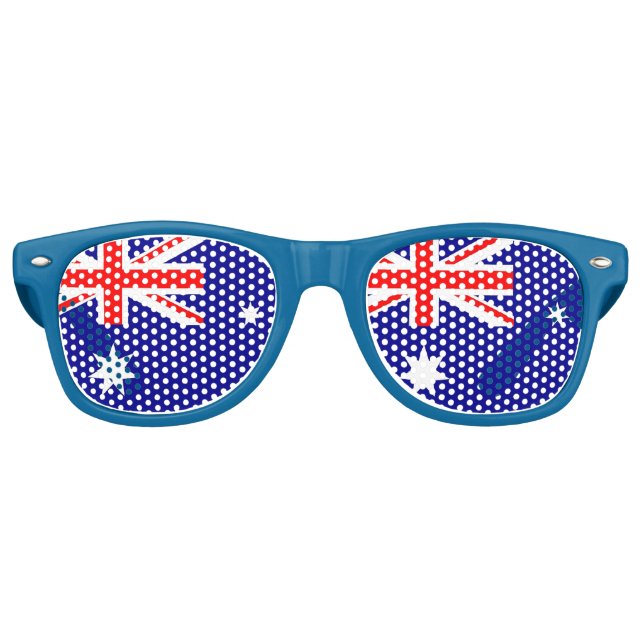 Party Shades Sunglasses - Flagge Australiens Partybrille (Vorderseite)