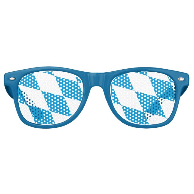Party Shades Sunglasses - Flagge Bayerns Partybrille (Vorderseite)