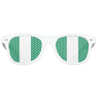 Party Shades Sunglasses - Flagge Nigerias Partybrille