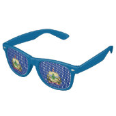 Party Shades Sunglasses - Flagge Vermont Partybrille (Schrägansicht)