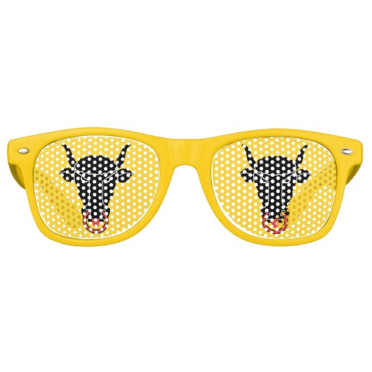 Party Shades Sunglasses with flag of Uri, Swiss Partybrille (Vorderseite)