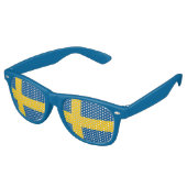 Party Shades & Sweden Sonnenbrille / schwedische F (Schrägansicht)