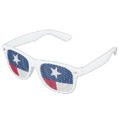 Party Shades & Texas Sonnenbrillen / Texas-Flagge (Schrägansicht)