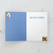 Party Sheep Celebrate Happy Birthday Karte (Innenseite)